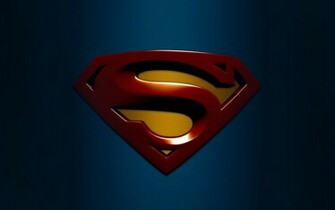 Blue Wallpaper Background Logo Superhero HD