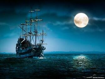 Sailboat On Full Moon Wallpaper In Resolution