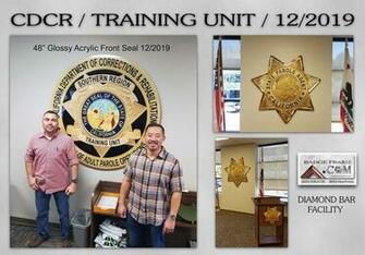 Correctional Framing Projects From Badge Frame