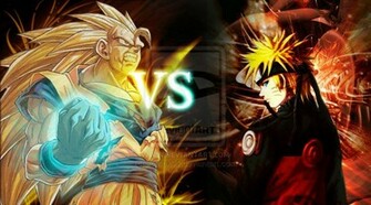 Goku Vs Naruto Best Developer Wallpaper Coloring Online