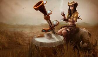 Caitlyn League Of Legends Wallpaper Desktop