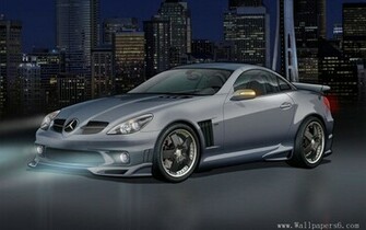 Auto Wallpaper Custom Slk Car