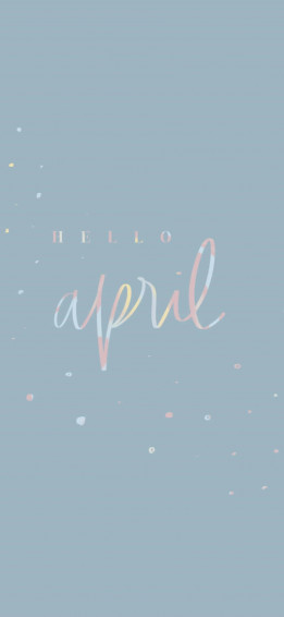 Cute April Wallpaper
