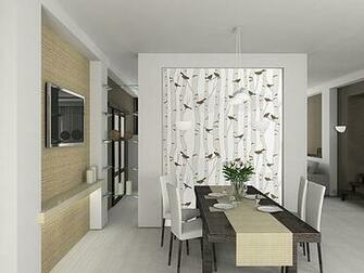 Birds Birch Dining Room Focal Wall Modern Wallpaper Dc Metro