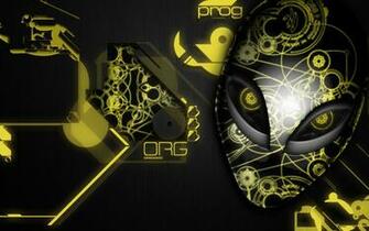 Alienware Yellow HD Wallpaper Color