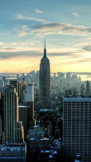 Empire State City iPhone 5s Wallpaper