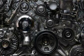 Photo Wallpaper Industrial Machinery Metal Gear 3d Painting Lounge