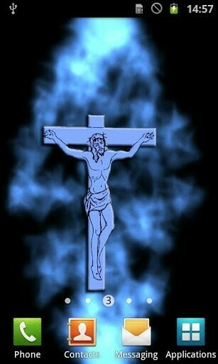 Bigger Jesus On Cross Live Wallpaper For Android Screenshot