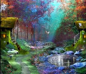 Woodland Retreat Wallpaper