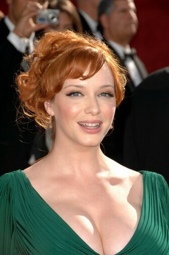 Model Christina Hendricks Wallpaper