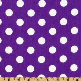 Purple And White Polka Dots Background Forever Large Dot