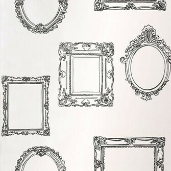 Frame Design Wallpaper Dining Room Of The Best