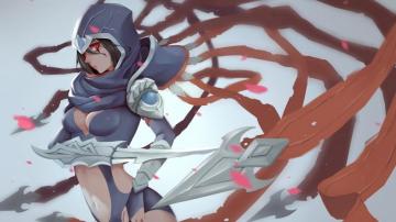 Wallpaper 4k Female Talon Lol League Of Legends