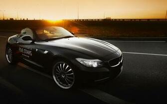 Black Bmw Z4 Roadster 4k Wide UHD Wallpaper HD