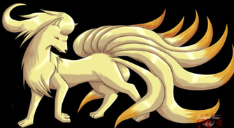 Ninetales Pokemon Wallpaper By Deidaraemoartist