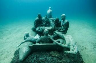Breathtaking Underwater Museum Turns Ocean Floor Into Art