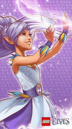 Wallpaper Aira Lego Elves Gb