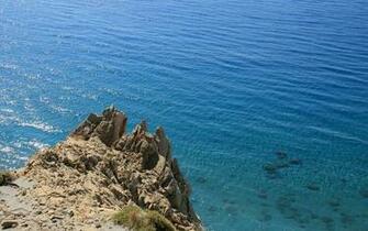 Rocky Cliff Wallpaper Stock Photos