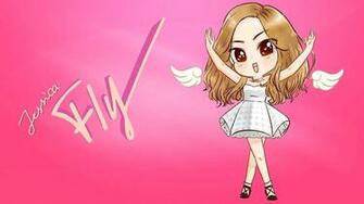 Wallpaper Jessica Fly Snsd Chibi By Hermyta