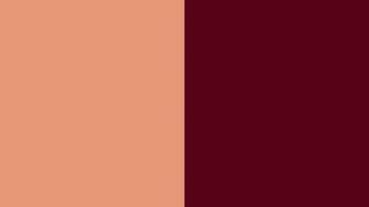 Resolution Dark Salmon And Scarlet Solid Two Color