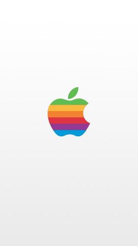 Old School Apple S Logo Wallpaper For iPhone