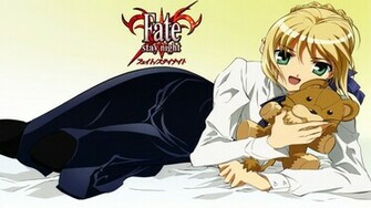 Cartoon Animewallpaper Waggly Fatestaynight Elfen Saber Full HD