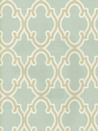 Moroccan Trellis Wallpaper Mediterranean By American