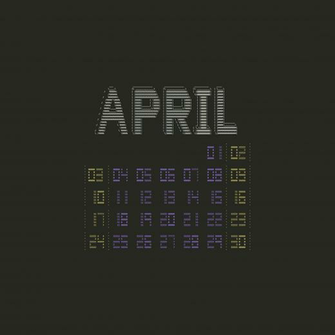 So You Can The April Desktop Calendar Wallpaper