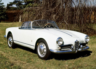 Alfa Romeo Giulietta Spider Prototipo Wallpaper