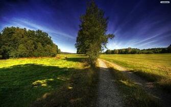 Country Wallpaper Road Background Papel Autumn