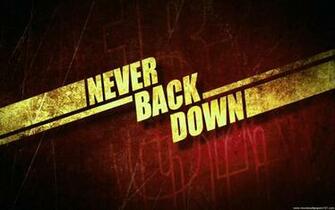 Never Back Down Wallpaper Moallpapers101