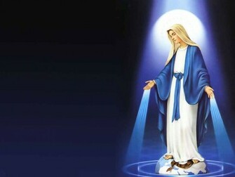 Wallpaper Mmw Beautiful Virgin Mary Mother
