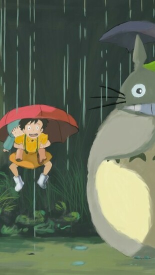 Totoro iPhone Wallpaper