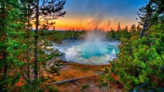 Yellowstone National Park Computer Wallpaper Desktop Background