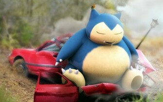 Traffic Jam Snorlax Wallpaper HD