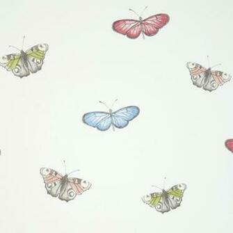Iliv Butterfly Vintage Wallpaper Powder Blue