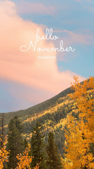 November Wallpaper iPhone