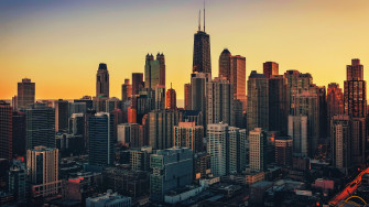 Cityscape Usa Chicago Wallpaper HD