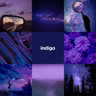 Indigo Aesthetic Violet Fantasy Wallpaper