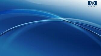 HD Wallpaper Hp Clean Blue Computers