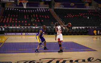 Kobe Bryant Vs Michael Jordan Wallpaper