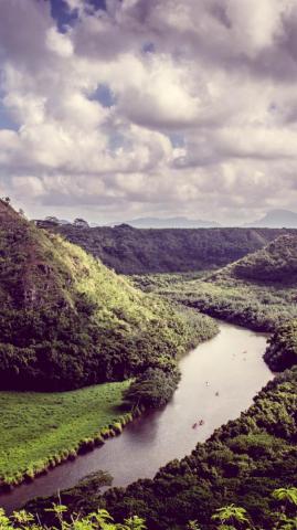 River Wallpaper iPhone Android Desktop Background