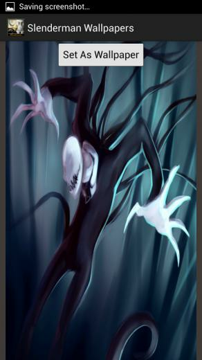 Slenderman Wallpaper Screenshot
