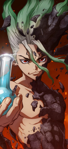 Dr Stone Senku Ishigami 4k Wallpaper