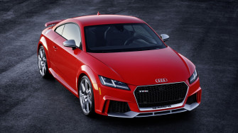 Desktop Wallpaper Red Audi Tt Sports Car Front 4k HD Image