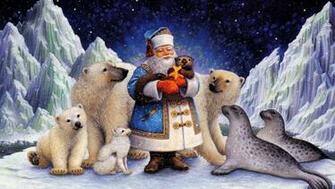 Northpole Christmas Wallpaper Sweet Image