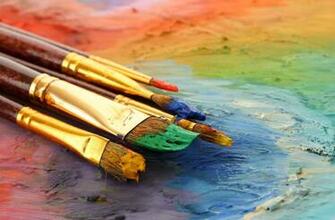 Wallpaper Mood Paint Brush Painting Artist Background