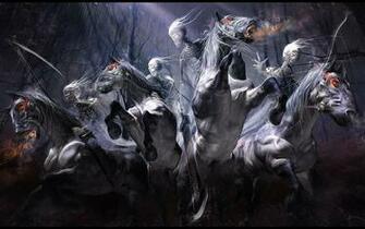 Four Horsemen Of The Apocalypse Wallpaper Darksiders