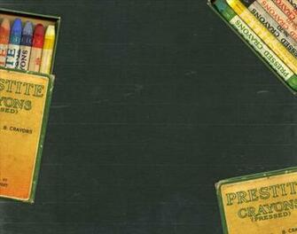 Crayons Board School Education Background Wallpaper Jpg
