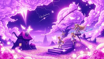 Cool Anime Purple Wallpaper